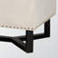 Le repose-pieds en velours comporte une base en bois au fini brun foncé, H 16,9 po x l 34,9 po x P 17,5 po-1699397833