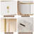 Makeup Vanity Desk with Mirror and Lights-786621851