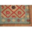 Tapis à motif géométrique oriental All-Over Kilim 3 x 5