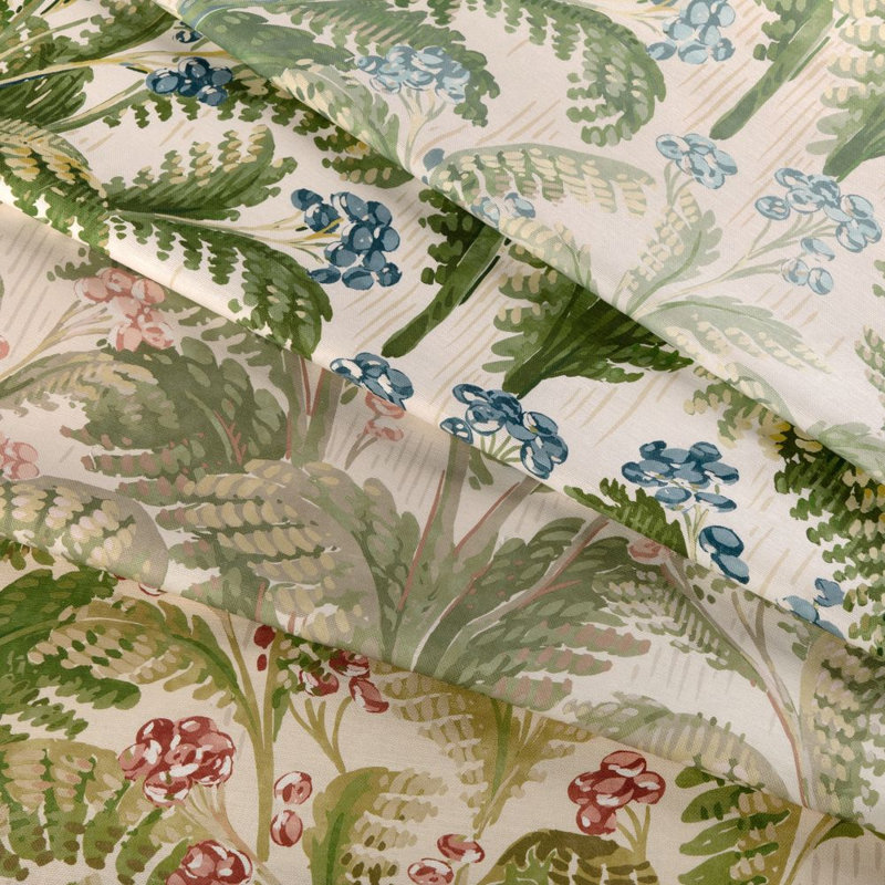 Pashley Print, Green/Blue/Beige