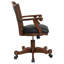 Chaise de jeu rembourrée avec roulettes