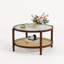 Table basse en rotin avec plateau en verre Bay Isle Home-1457620362-1458726306