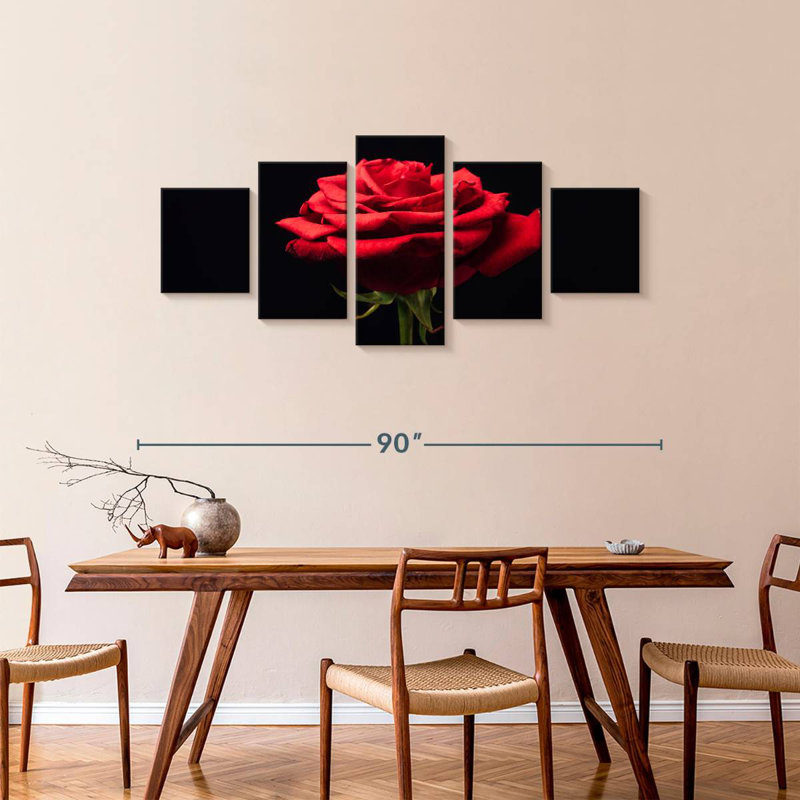 Rose rouge Forlorn, H 36 po x l 80 po