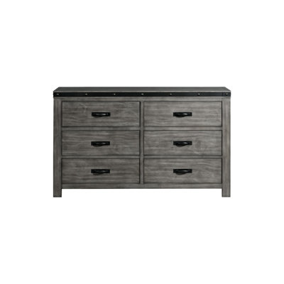 Commode double 6 tiroirs Serena