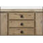 Console English Knotty de 84 pouces au charme rustique et au rangement spacieux, parfaite pour les couloirs et les salons.