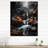 Waterfall Harmony In Motion - Landscapes Wall Clock Oversized-588742662