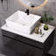 Petit meuble-lavabo flottant simple avec lavabo-1101343136
