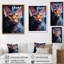 Devon Rex Dream Cat - Chat, art mural sur toile-95893923-95893922