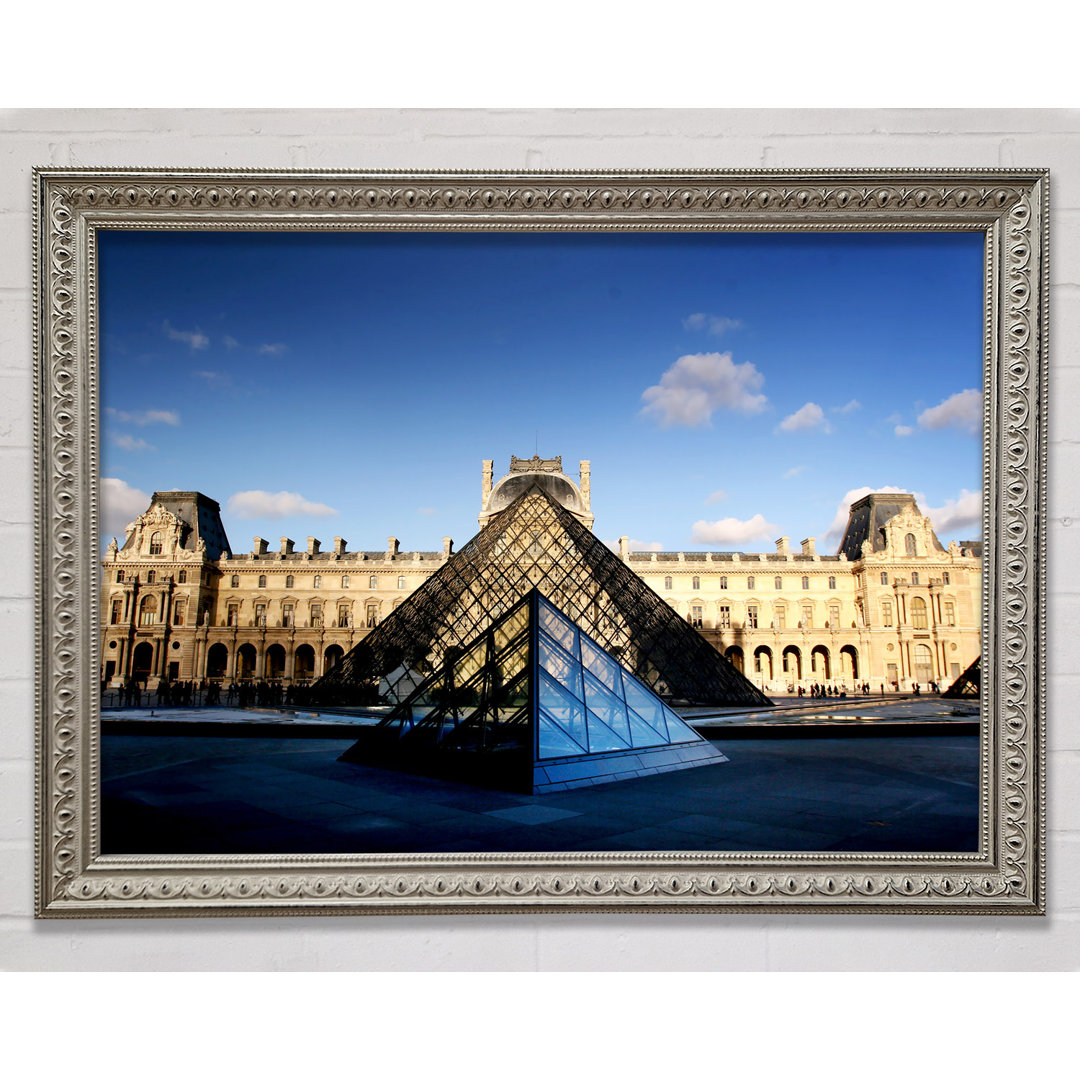 Der Louvre Paris - Druck