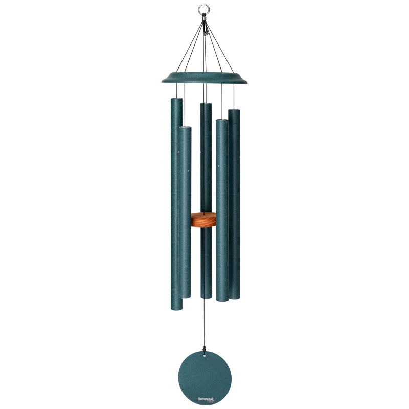 Shenandoah Melodies Aluminum Wind Chime, Vert, H 42 po x l 9 po x P 9 po