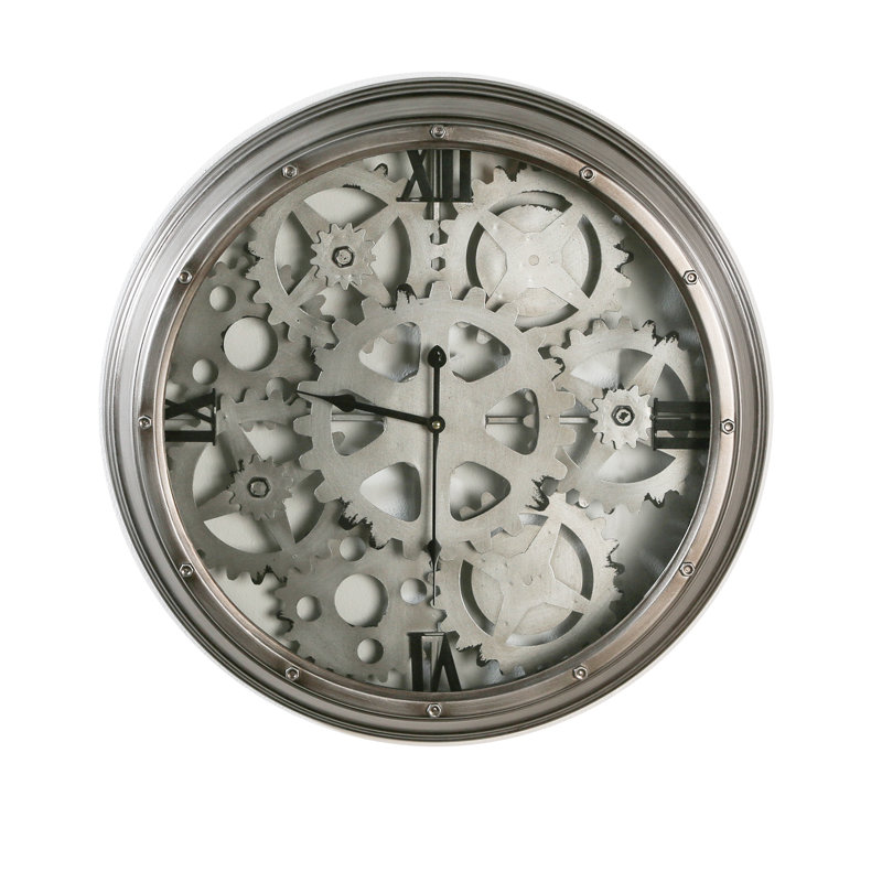 Falkner Metal Wall Clock