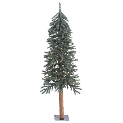 Natural Bark Alpine Artificial Christmas Tree