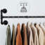Abishek Wall Mounted Coat Rack