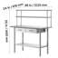 Stainless Steel Shelving Unit-1371355546