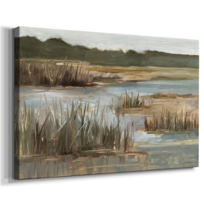 Wetland Grasses I -Gallery Wrapped Cavas