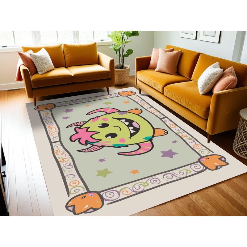 Tapis de Noël lavable The Holiday Aisle®, Rectangulaire 3 pi x 5 pi
