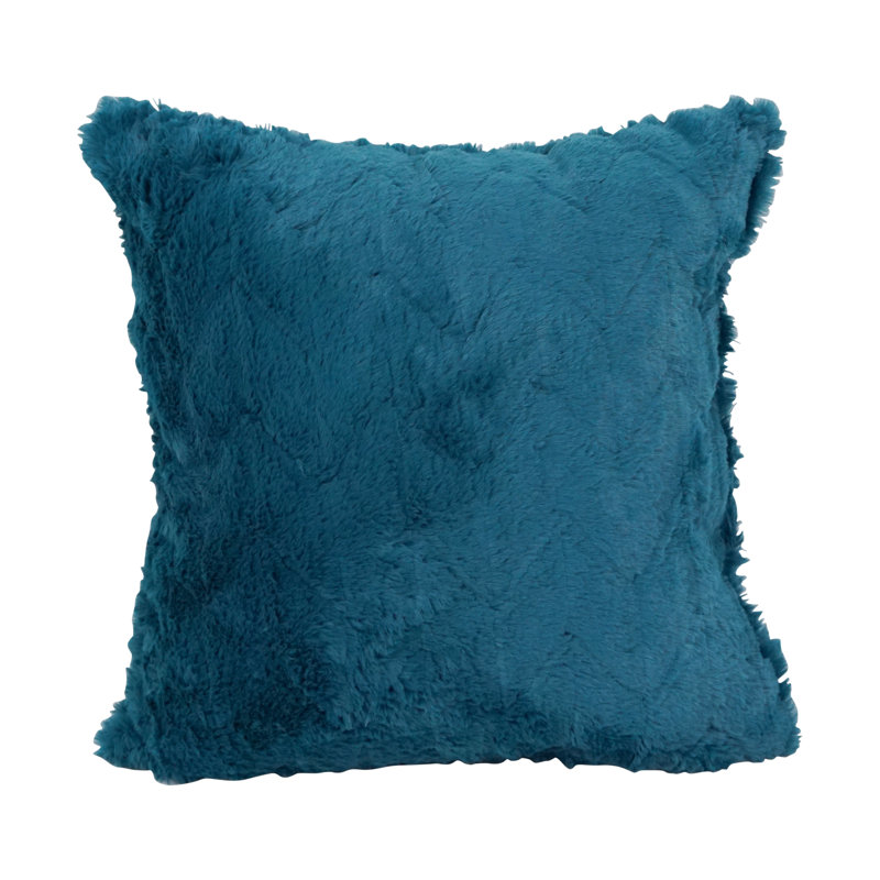 Coussins en fourrure de polyester 53_17 pouces, Naples Caspia