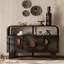 Buffet 53,54 "en bois massif standard noir