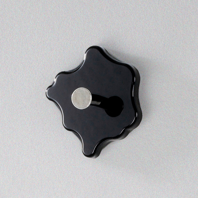 Davies Wall Wall Hook, High-gloss black