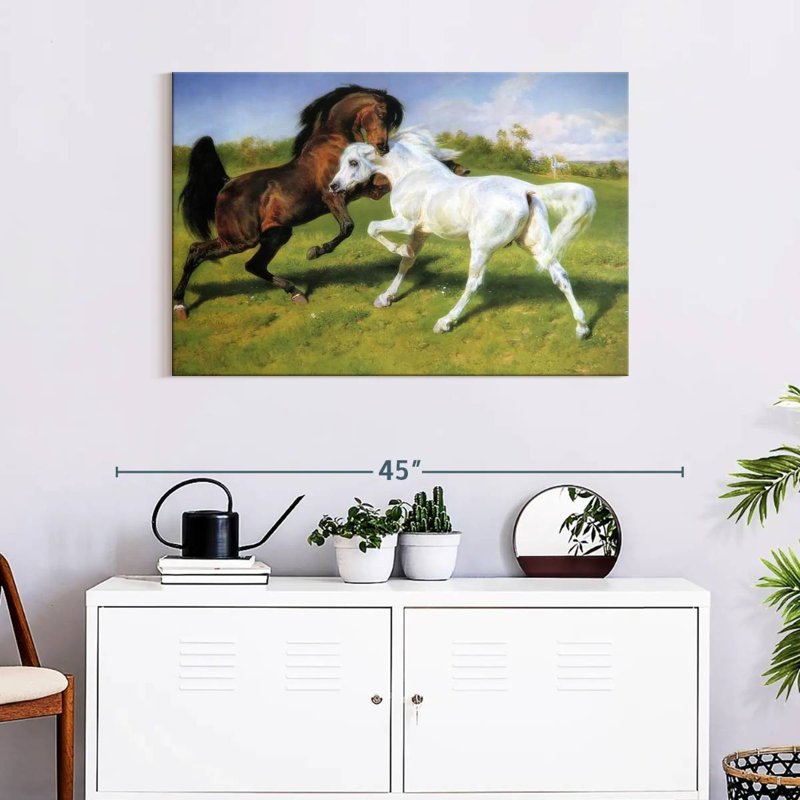 Brampt The Duel 1895, 24" H x 36" W