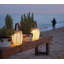 Lampe de table brune 11,42 po Tanit