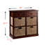 Commode de rangement 2 tiroirs Analiese