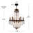 Jelisaveta 9 - Light Dimmable Empire Chandelier-270840874