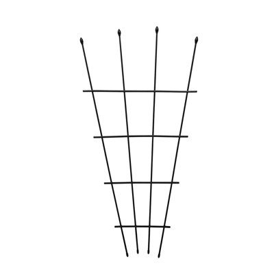 Meade 120cm H x 61cm W Metal Fan Trellis