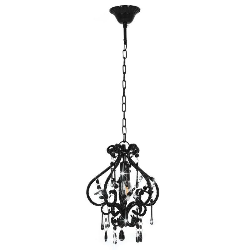 Altrincham 1 - Light Chandelier Pendant, Black