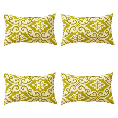 Henrich Indoor/Outdoor Striped Lumbar Pillow