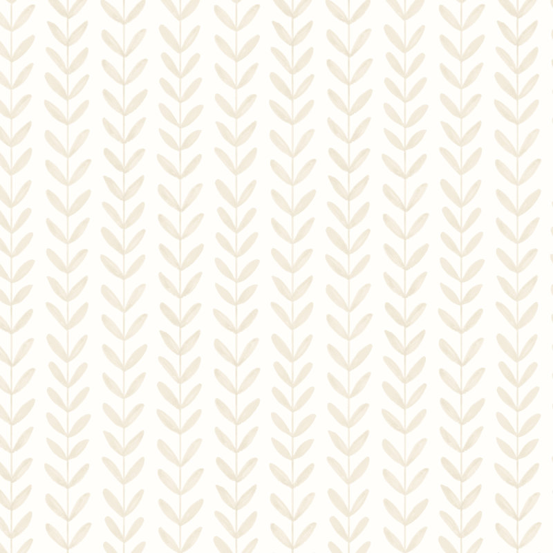 Cipriano 10m x 50cm Matte Wallpaper Roll, Cream