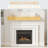 72'' Fireplace Shelf Mantel 5 Inch Thick-568817962-568817969