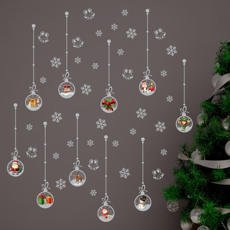 Adhésif décoratif ornements, Argent
