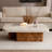 Natural cave stone design feel coffee table