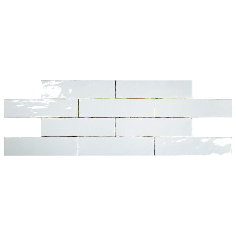 Carreau de sol en céramique pour mur et plancher 3 "x 12" Subway Tile, Bleu clair