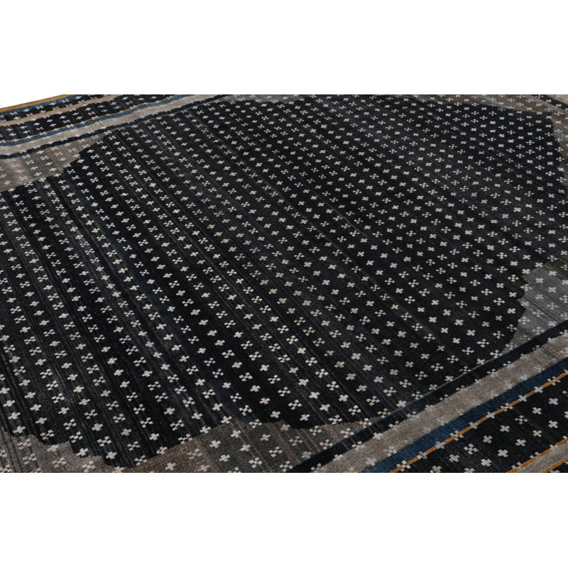 Geometric Area Rug, Rectangular 6' x 9'