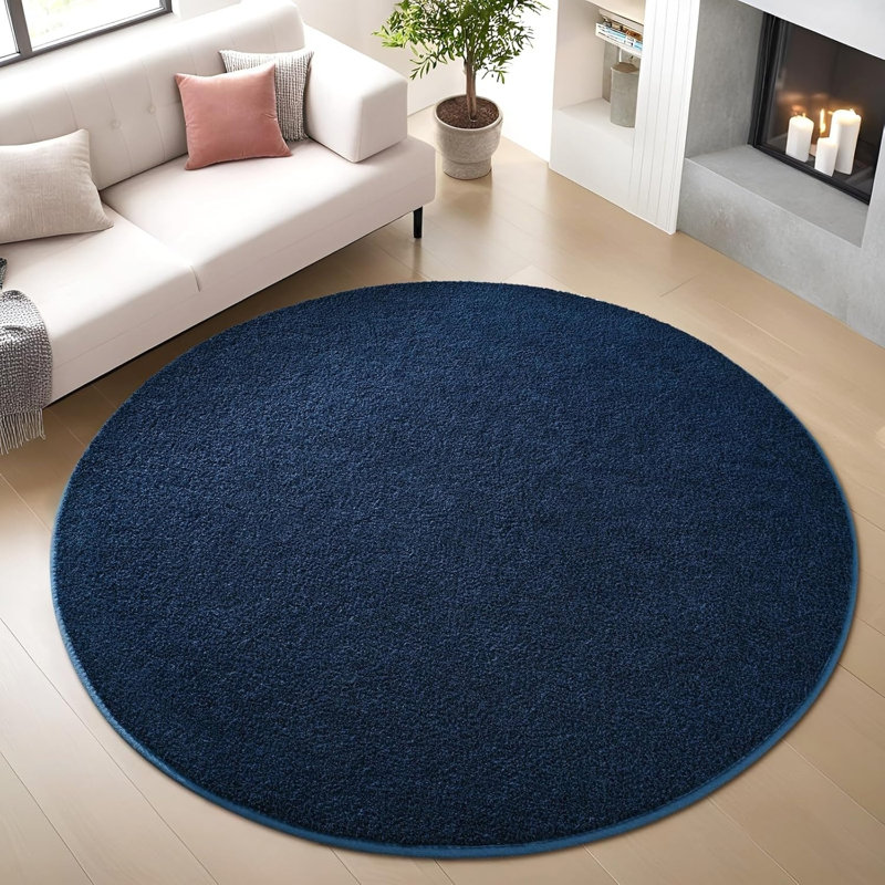 Round 121.92 cm x 121.92 cm Wool Area Rug