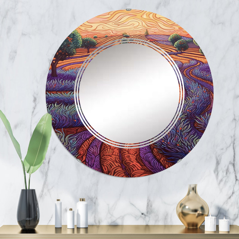 Miroir mural Geonaa, 32 po x 32 po