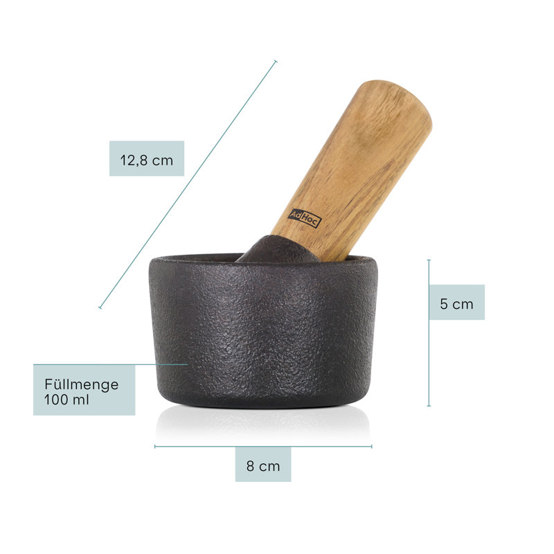 AdHoc mortier pilon camouflage 8 cm