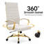 Fauteuil de bureau en cuir Humairaa-1103856403