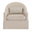 Fauteuil d'appoint demi-tonneau pivotant 30,3 po Martha-1599092306