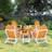 Rakesh HDPE Folding Adirondack Chair-2092843315