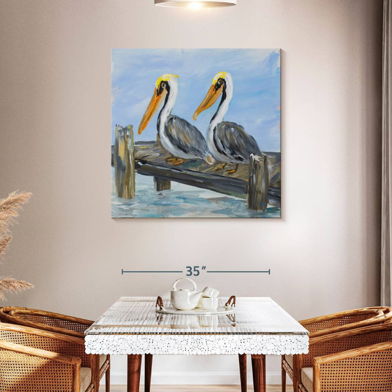 Brampt Pelicans On Deck