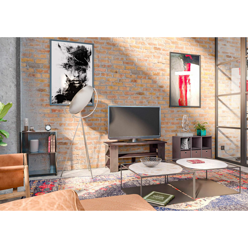 Lansing Etagere Bookcase, Dark Brown