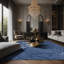 Tapis gris soyeux et moelleux-1605929712