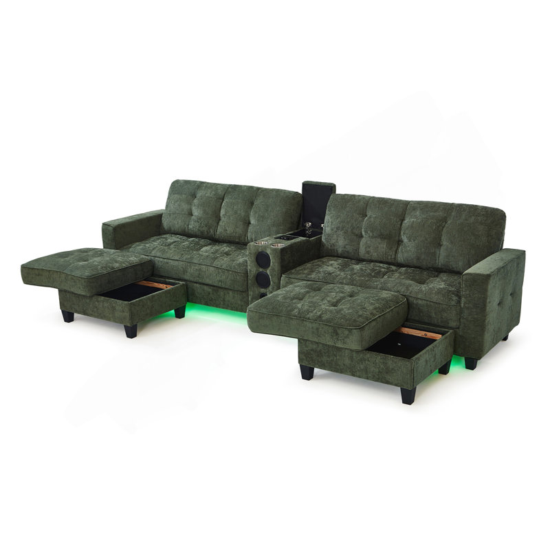 Canapé modulaire Modern, Vert