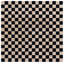 Tapis noir / beige Freesia-100502408