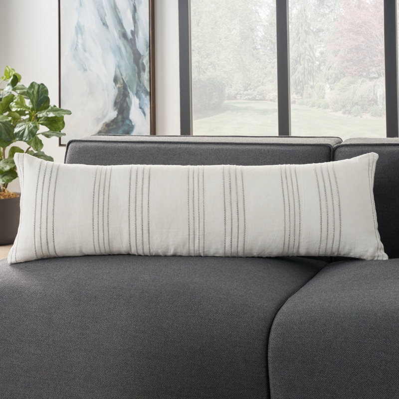 Housse de coussin rectangulaire à insert lombaire 100% coton Fez