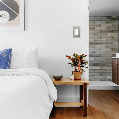 Adorne® 1-Gang+ Rocker Wall Plate