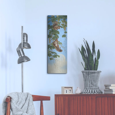 Climbing' by Joh Naito, Metal Wall Art
